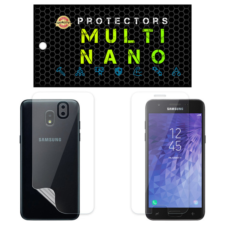 محافظ صفحه نمایش مولتی نانو مدل X-SFT مناسب برای گوشی موبایل سامسونگ Galaxy Amp Prime 3 به همراه محافظ پشت