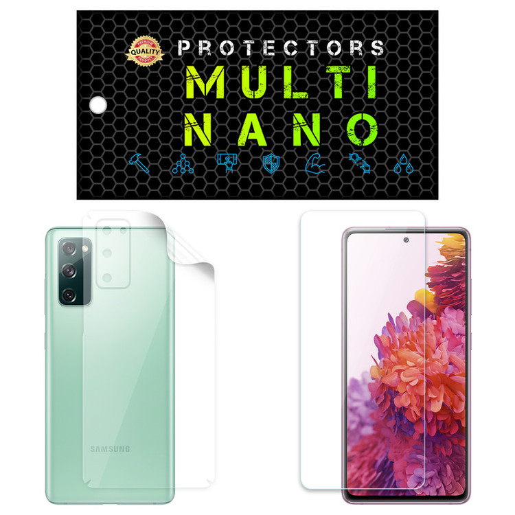 محافظ صفحه نمایش مولتی نانو مدل X-SFT مناسب برای گوشی موبایل سامسونگ Galaxy S20 FE 5G به همراه محافظ پشت