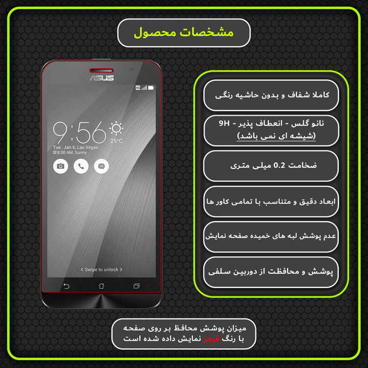 محافظ صفحه نمایش مولتی نانو مدل X-S1N مناسب برای گوشی موبایل ایسوس Zenfone Go 5-inch / ZB500KL