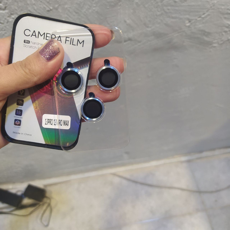 محافظ لنز دوربین کمرا فیلم مدل رینگی کد 12 مناسب برای گوشی موبایل اپل iPhone 14 Pro