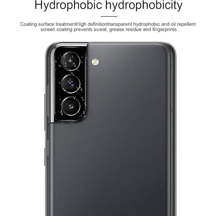 محافظ صفحه نمایش بوک مدل Transparent Antistatic مناسب برای گوشی موبایل سامسونگ Galaxy S21 FE به همراه محافظ لنز دوربین