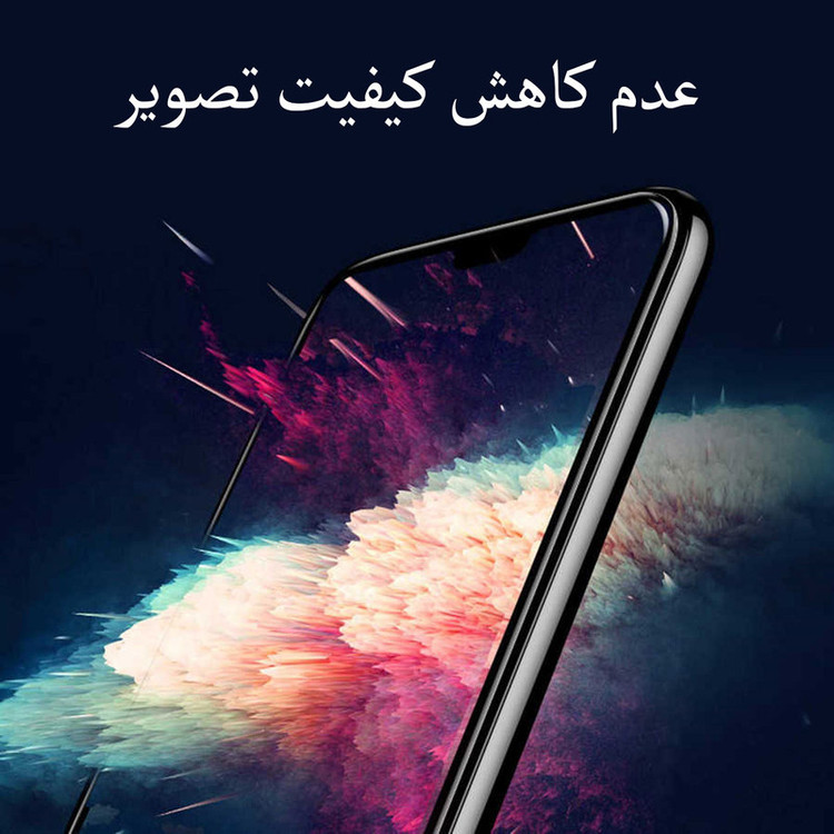 محافظ صفحه نمایش مدل FCG مناسب برای گوشی موبایل اپل iPhone 12 بسته دو عددی