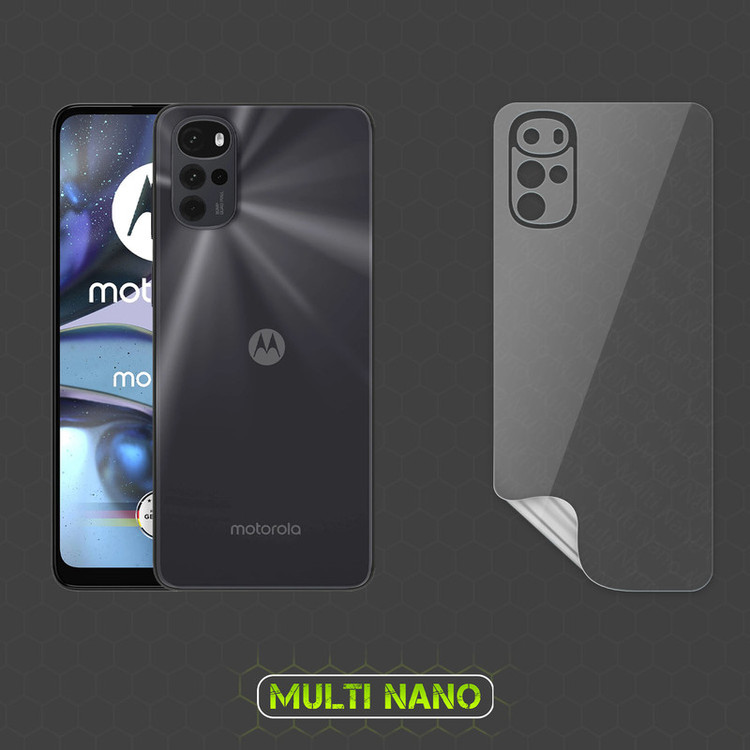 محافظ صفحه نمایش مولتی نانو مدل X-SFT مناسب برای گوشی موبایل موتورولا Moto G22 به همراه محافظ پشت
