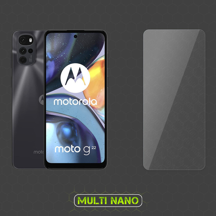 محافظ صفحه نمایش مولتی نانو مدل X-SFT مناسب برای گوشی موبایل موتورولا Moto G22 به همراه محافظ پشت