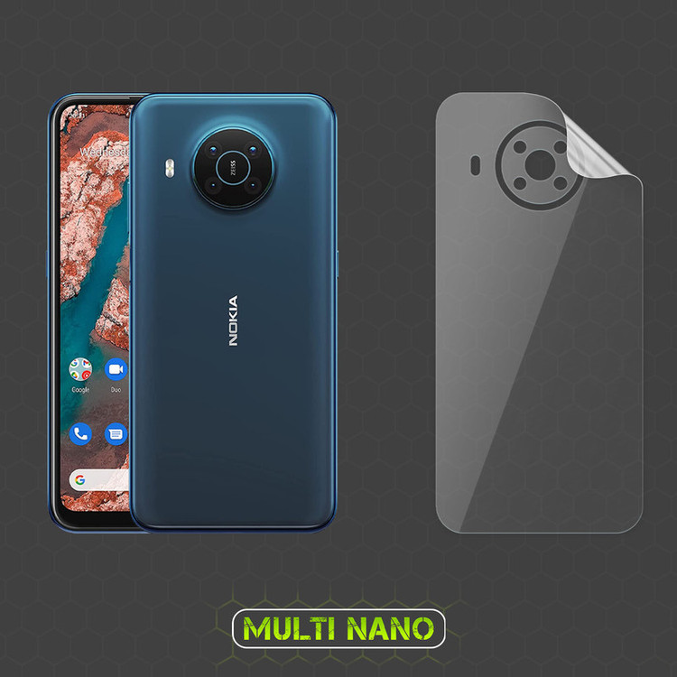 محافظ صفحه نمایش مولتی نانو مدل X-SFT مناسب برای گوشی موبایل نوکیا X10 به همراه محافظ پشت