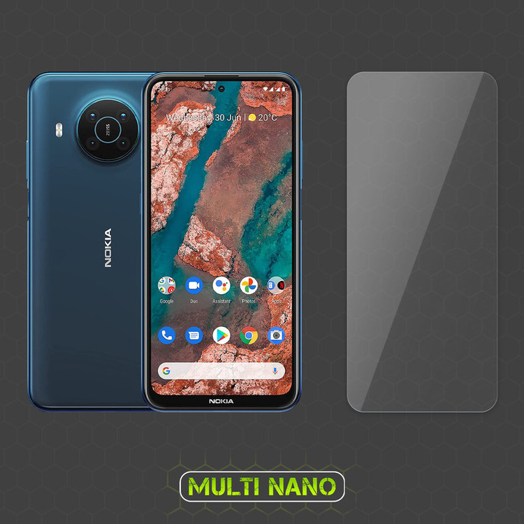 محافظ صفحه نمایش مولتی نانو مدل X-SFT مناسب برای گوشی موبایل نوکیا X10 به همراه محافظ پشت