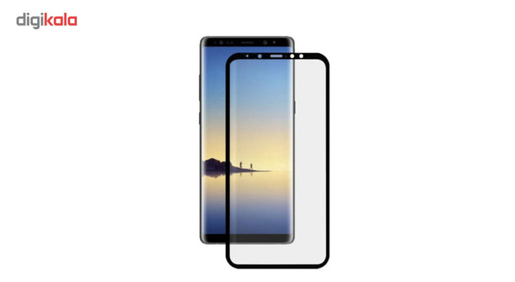 محافظ صفحه نمایش مدل3D Black مناسب برای گوشی موبایل سامسونگ Galaxy A7-2018