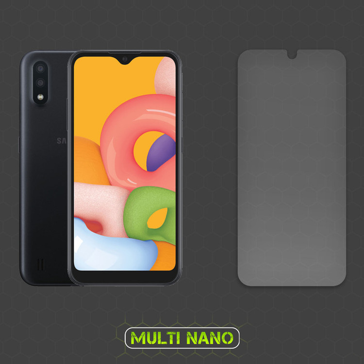 محافظ صفحه نمایش مات مولتی نانو مدل X-S2M مناسب برای گوشی موبایل سامسونگ Galaxy A01 بسته دو عددی