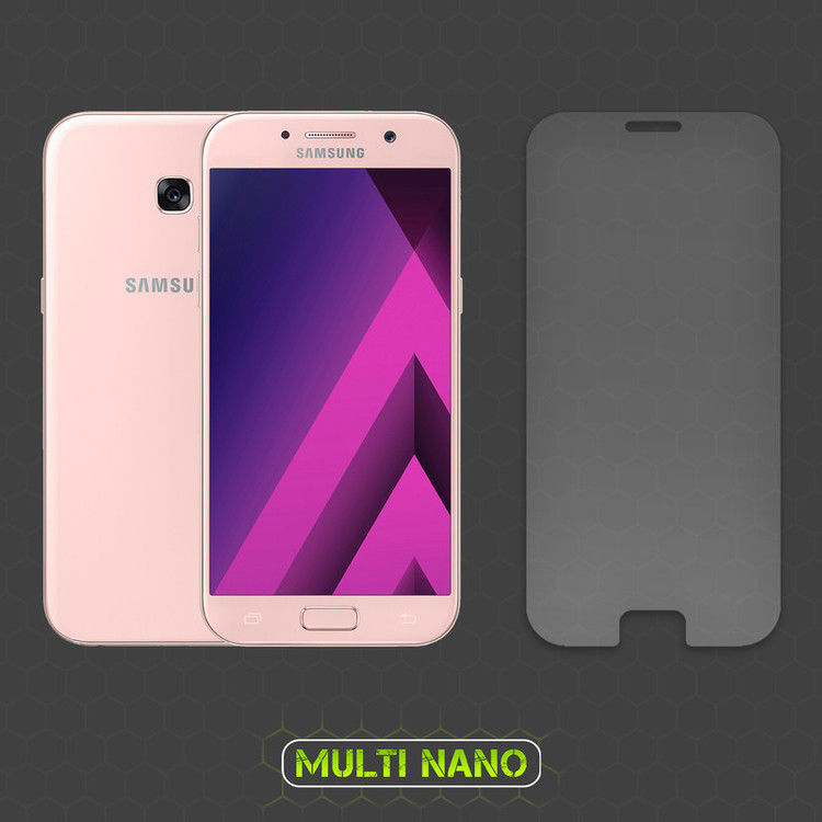 محافظ صفحه نمایش مات مولتی نانو مدل X-S2M مناسب برای گوشی موبایل سامسونگ Galaxy A3 2017 بسته دو عددی