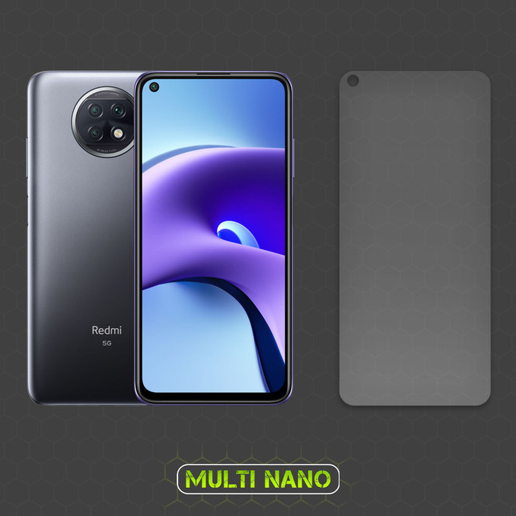 محافظ صفحه نمایش مات مولتی نانو مدل X-S2M مناسب برای گوشی موبایل شیائومی Redmi Note 9T بسته دو عددی