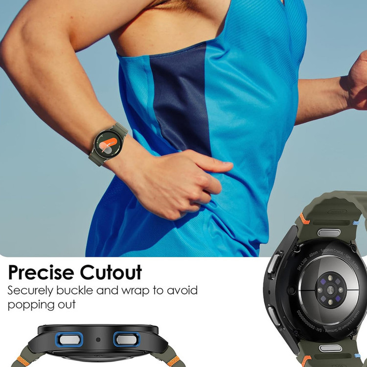 کاور نایت مدل PC Bumper KT مناسب برای ساعت هوشمند سامسونگ Galaxy Watch FE به همراه محافظ صفحه نمایش
