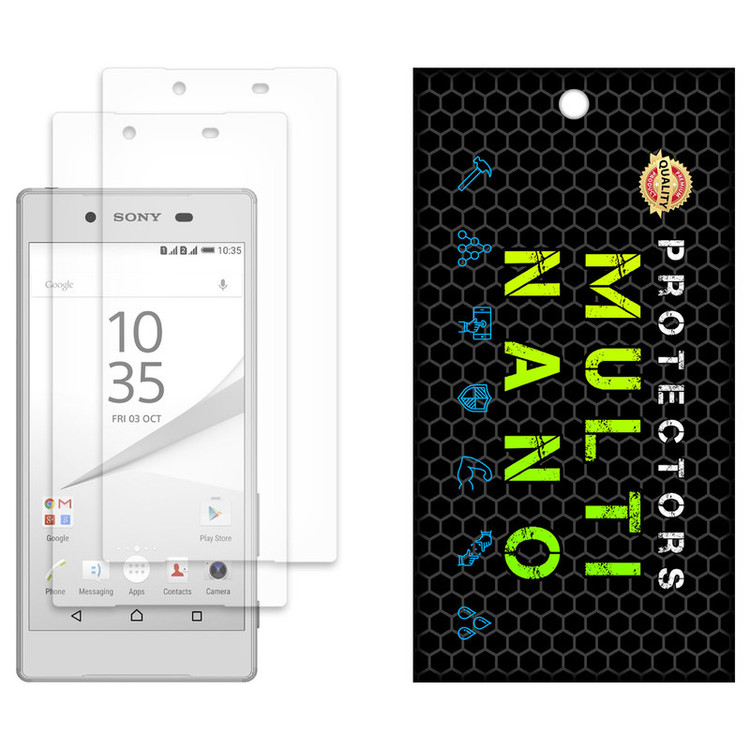 محافظ صفحه نمایش مات مولتی نانو مدل X-S2M مناسب برای گوشی موبایل سونی Xperia Z5 بسته دو عددی