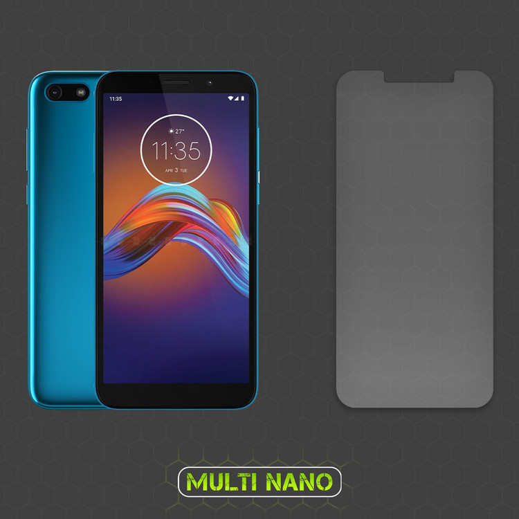 محافظ صفحه نمایش مات مولتی نانو مدل X-S2M مناسب برای گوشی موبایل موتورولا Moto E6 Play بسته دو عددی