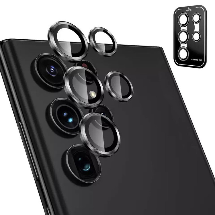 محافظ لنز دوربین مدل CAMERA مناسب برای گوشی موبایل سامسونگ Galaxy S23 ultra