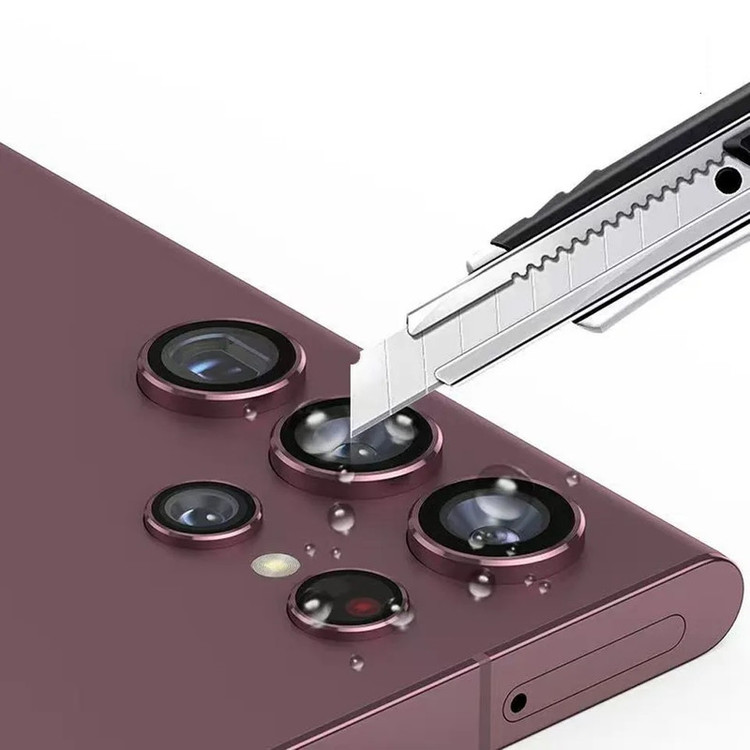 محافظ لنز دوربین مدل CAMERA مناسب برای گوشی موبایل سامسونگ Galaxy S23 ultra