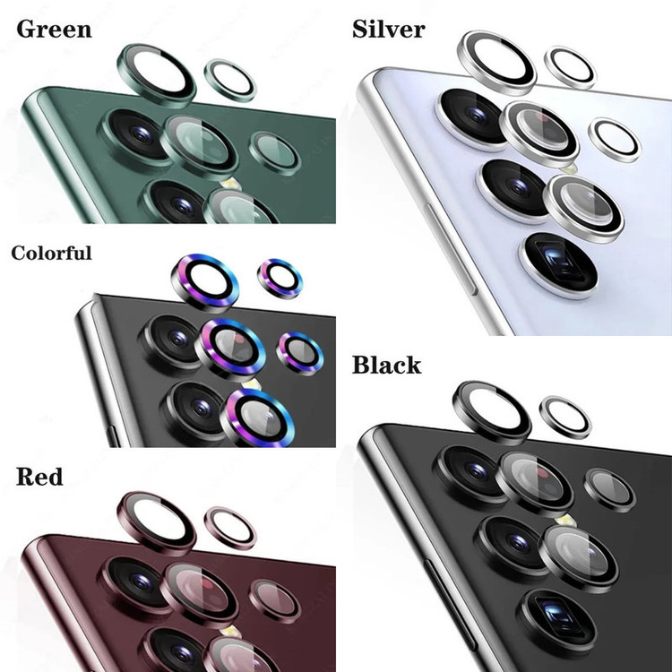 محافظ لنز دوربین مدل CAMERA مناسب برای گوشی موبایل سامسونگ Galaxy S23 ultra