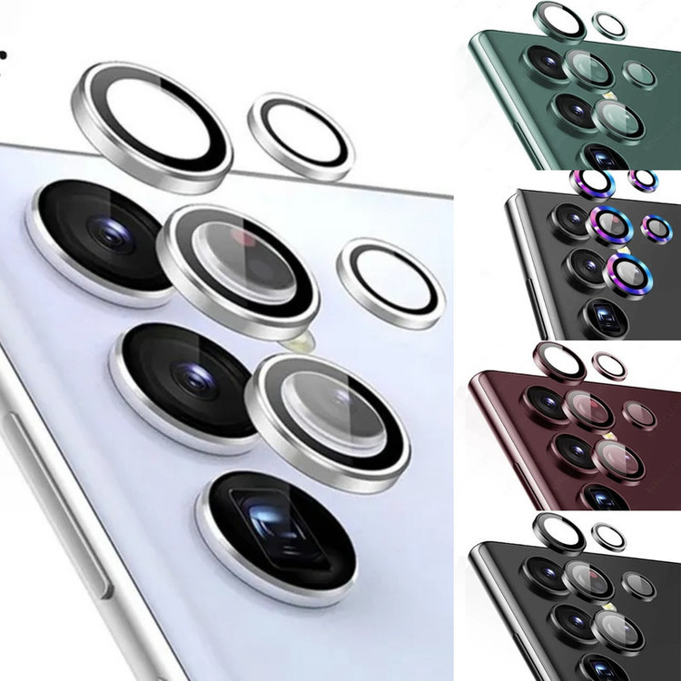محافظ لنز دوربین مدل CAMERA مناسب برای گوشی موبایل سامسونگ Galaxy S23 ultra