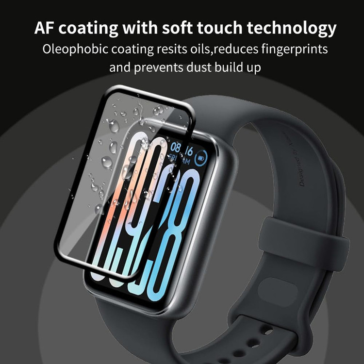 محافظ صفحه نمایش برنارد مدل Nano Pmma BR مناسب برای ساعت هوشمند شیائومی Smart Band 9 Pro