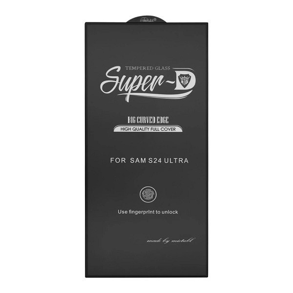 محافظ صفحه نمایش اسپایدر مدل Super D مناسب برای گوشی موبایل سامسونگ Galaxy S24 Ultra