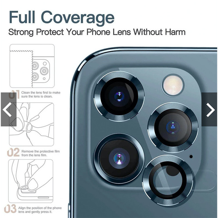 محافظ لنز دوربین مدل BTI مناسب برای گوشی موبایل اپل iphone 12 pro max