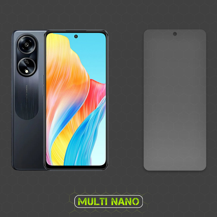 محافظ صفحه نمایش مات مولتی نانو مدل X-S2M مناسب برای گوشی موبایل اوپو A98 بسته دو عددی