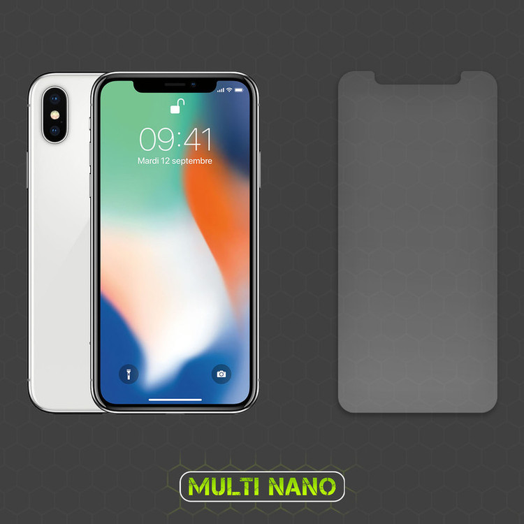 محافظ صفحه نمایش مات مولتی نانو مدل X-S2M مناسب برای گوشی موبایل اپل iPhone XS بسته دو عددی