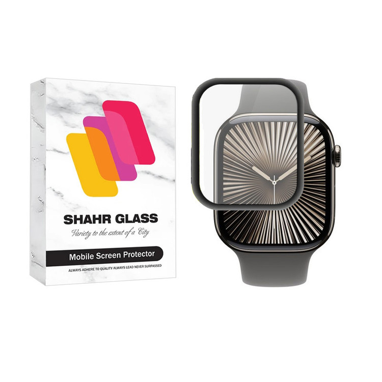 محافظ صفحه نمایش شهر گلس مدل PMMWSH مناسب برای ساعت هوشمند اپل واچ سری 10 42 mm