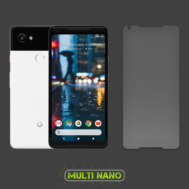 محافظ صفحه نمایش مات مولتی نانو مدل X-S2M مناسب برای گوشی موبایل گوگل Pixel 2 XL بسته دو عددی