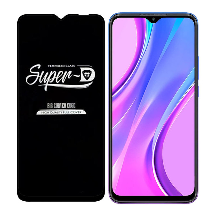 محافظ صفحه نمایش مدل Super D مناسب برای گوشی موبایل شیائومی Redmi 9