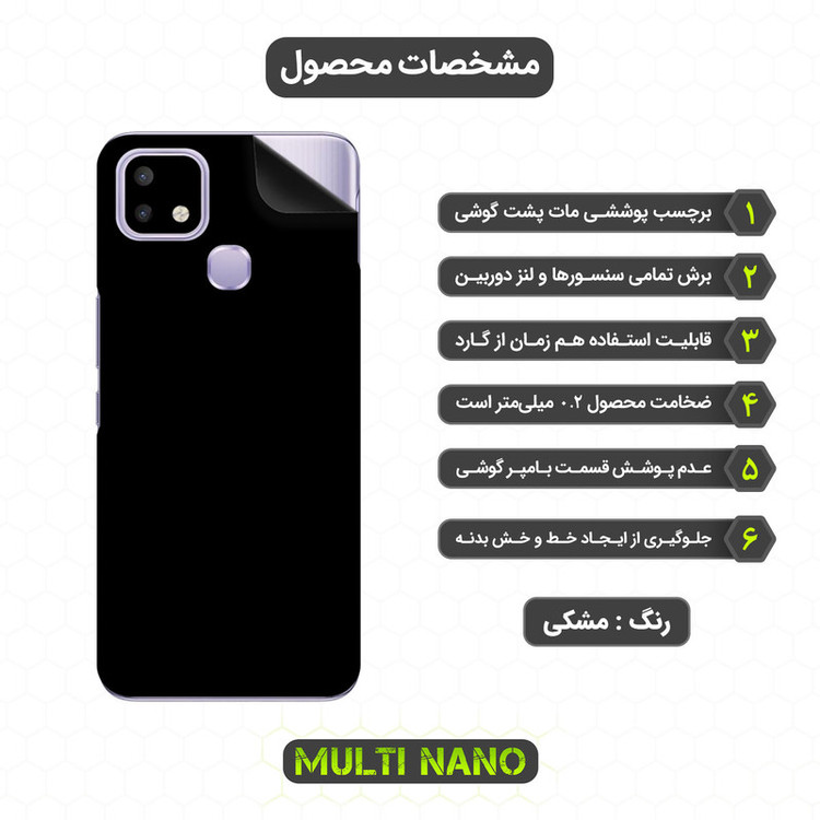 محافظ صفحه نمایش مولتی نانو مدل X-SFM مناسب برای گوشی موبایل اینفینیکس Hot 10i به همراه برچسب پوششی