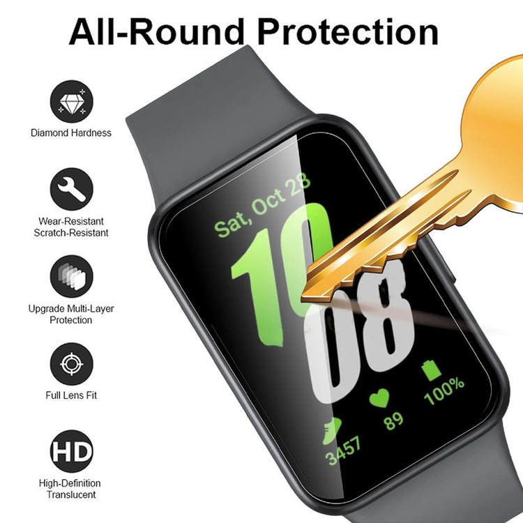محافظ صفحه نمایش امگلس مدل Pmma-MG مناسب برای ساعت هوشمند سامسونگ Galaxy Watch Fit 3