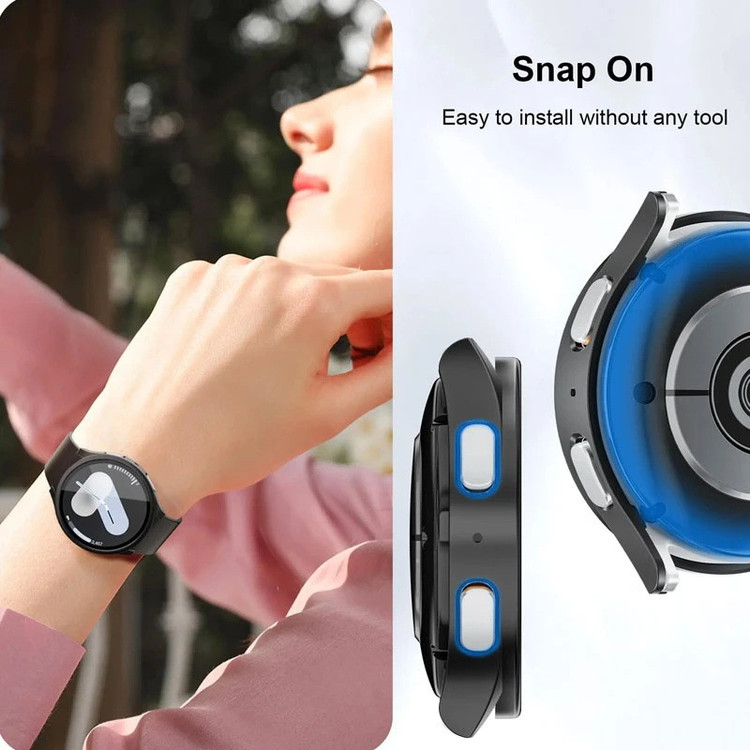 کاور تنکیو مدل CWG مناسب برای ساعت هوشمند سامسونگ Galaxy Watch 7 40mm FE به همراه محافظ صفحه نمایش