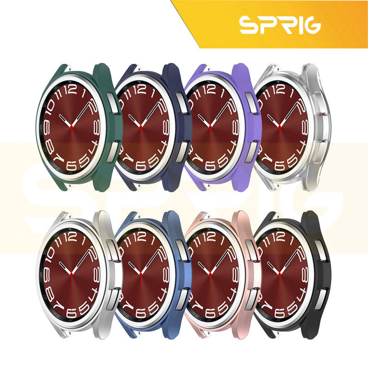 کاور اسپریگ مدل SPG-NGL مناسب برای ساعت هوشمند سامسونگ Galaxy Watch 6 Classic 47mm