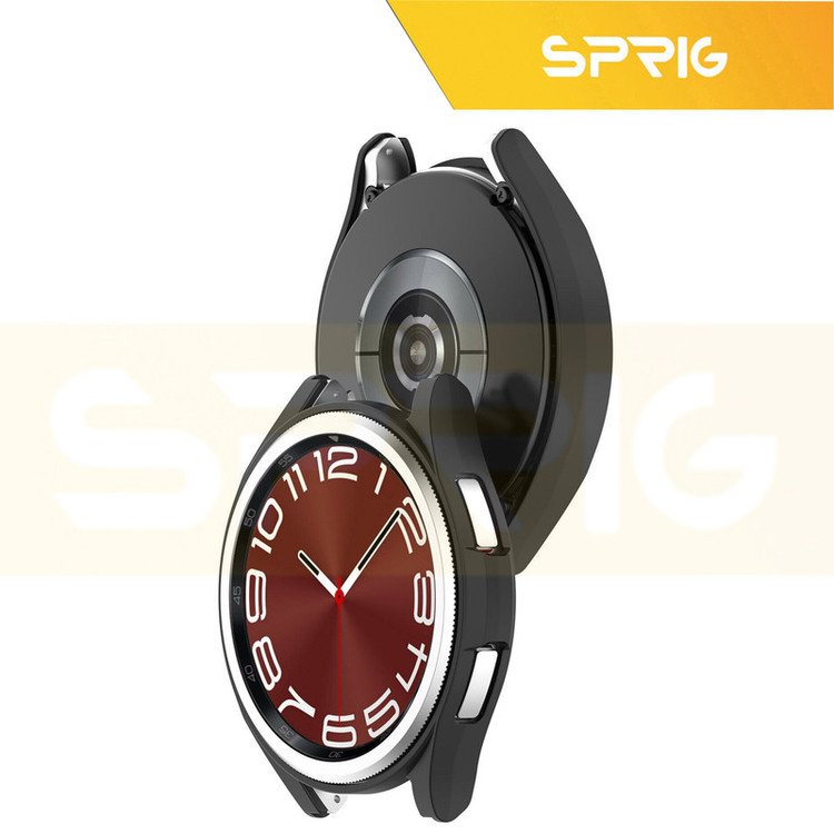 کاور اسپریگ مدل SPG-NGL مناسب برای ساعت هوشمند سامسونگ Galaxy Watch 6 Classic 47mm