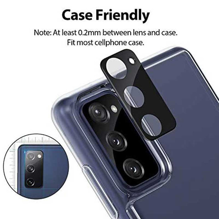 محافظ صفحه نمایش بوک مدل Transparent Antistatic مناسب برای گوشی موبایل سامسونگ Galaxy S20 FE به همراه محافظ لنز دوربین