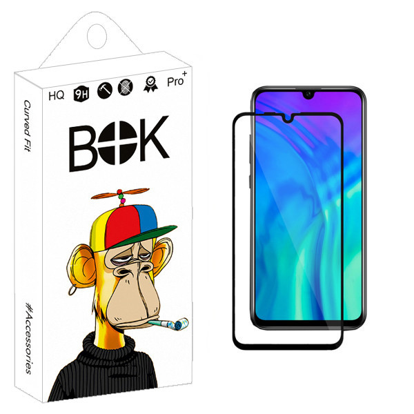 محافظ صفحه نمایش سرامیکی بوک مدل +HD مناسب برای گوشی موبایل آنر 10 lite