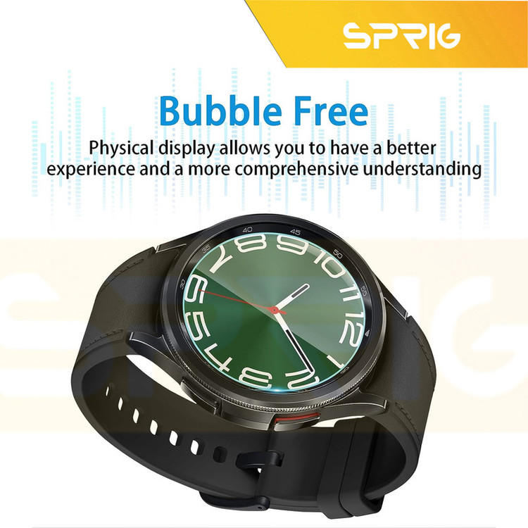 کاور اسپریگ مدل SPG مناسب برای ساعت هوشمند سامسونگ Galaxy Watch 6 Classic 43mm به همراه محافظ صفحه نمایش