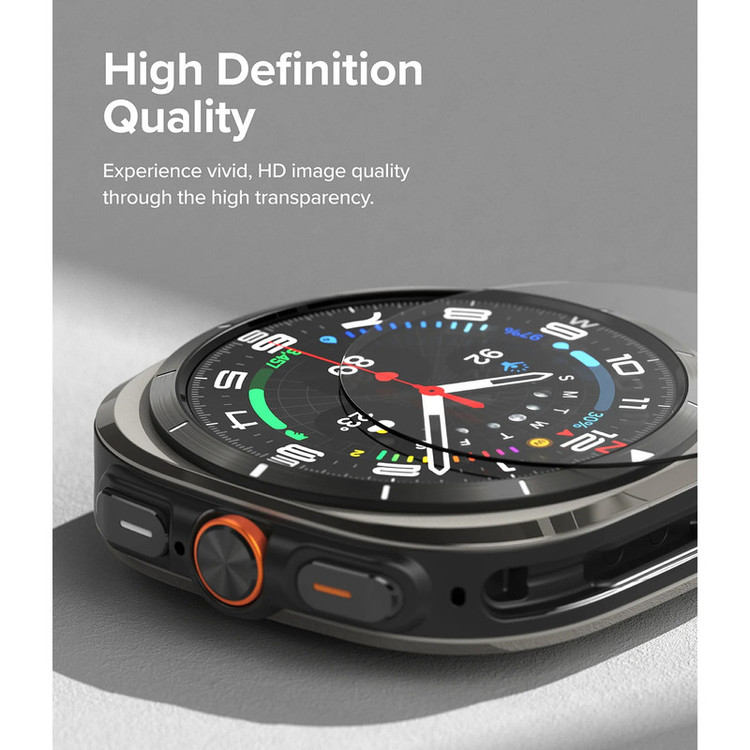 محافظ صفحه نمایش شیشه ای بادیگارد مدل GW مناسب برای ساعت هوشمند سامسونگ Galaxy Watch Ultra