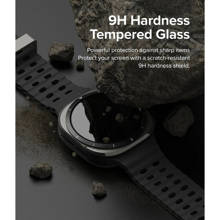 محافظ صفحه نمایش شیشه ای بادیگارد مدل GW مناسب برای ساعت هوشمند سامسونگ Galaxy Watch Ultra
