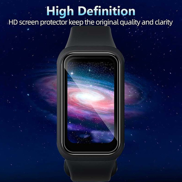 محافظ صفحه نمایش برنارد مدل Nano Pmma BR مناسب برای ساعت هوشمند شیائومی Smart Band 9 Active بسته دو عددی