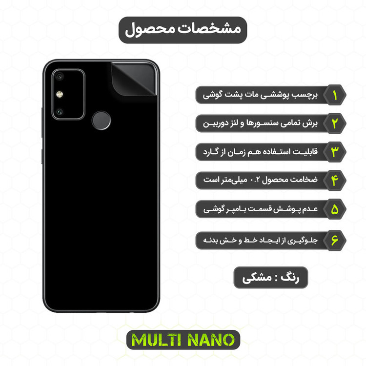 محافظ صفحه نمایش مولتی نانو مدل X-SFM مناسب برای گوشی موبایل آنر Play 9A به همراه برچسب پوششی