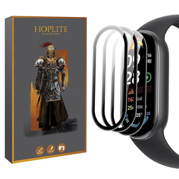 محافظ صفحه نمایش نانو هاپلایت مدل Pmma-HL مناسب برای ساعت هوشمند شیائومی Mi band 9 بسته سه عددی