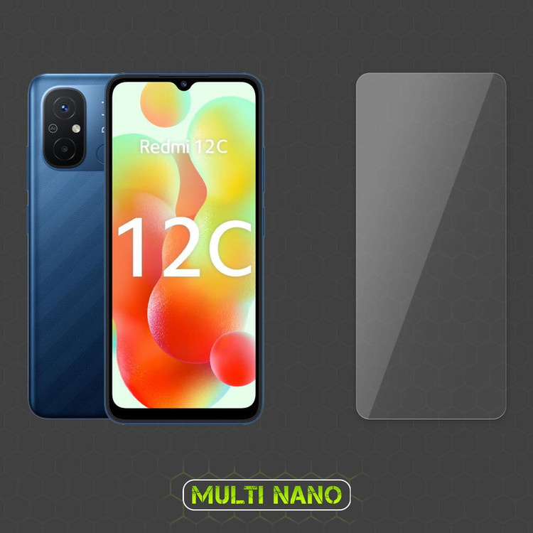 محافظ صفحه نمایش مولتی نانو مدل X-SFM مناسب برای گوشی موبایل شیائومی Redmi 12C به همراه برچسب پوششی