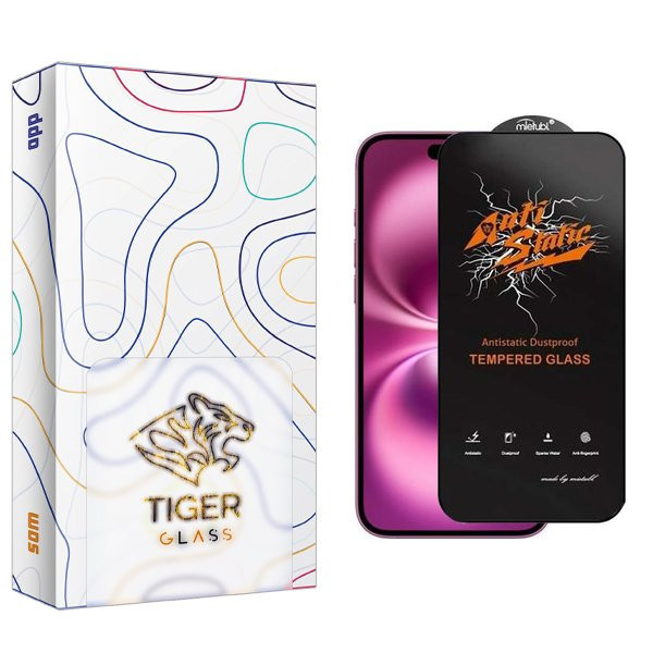 محافظ صفحه نمایش تایگر گلس مدل APL2newpkg Antistatic مناسب برای گوشی موبایل اپل iPhone 16