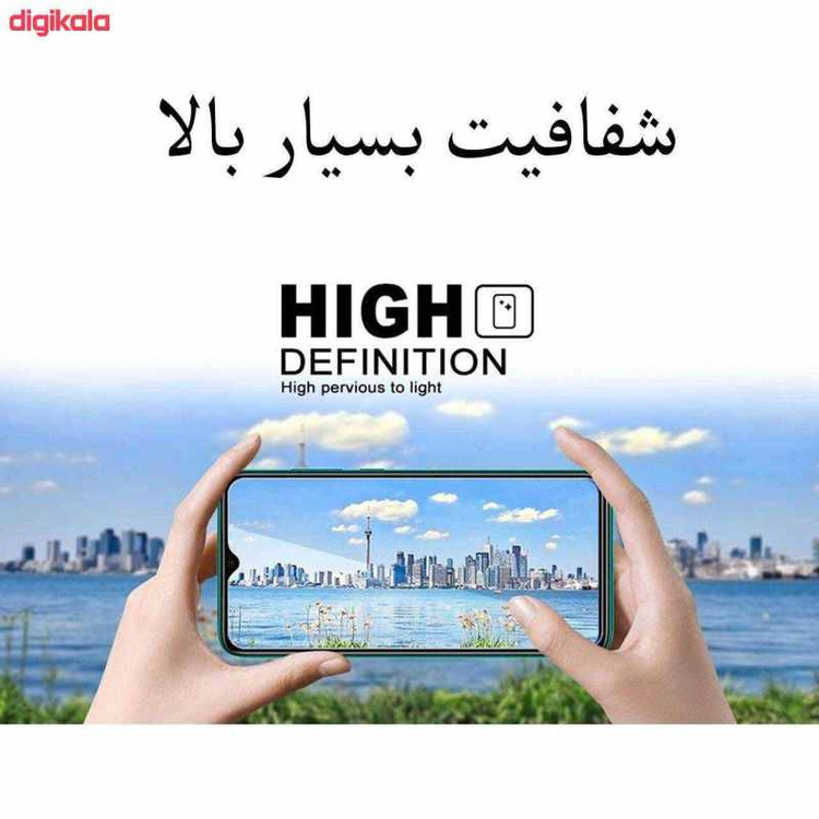 محافظ صفحه نمایش نانو کد PG مناسب برای گوشی موبایل شیائومی Redmi Note 9 Pro به همراه محافظ پشت گوشی