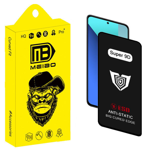 محافظ صفحه نمایش میبو مدل Super 9D Guard مناسب برای گوشی موبایل شیائومی Redmi Note 13 Pro 5G / Note 13 / K70