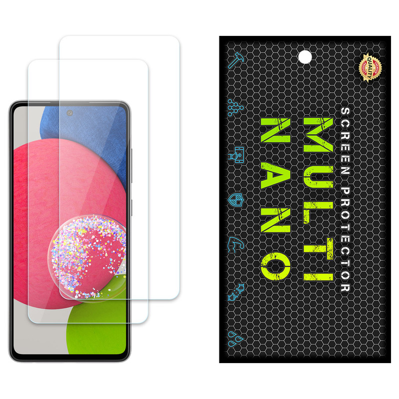 محافظ صفحه نمایش مولتی نانو مدل X-S2N مناسب برای گوشی موبایل سامسونگ Galaxy A53 بسته دو عددی