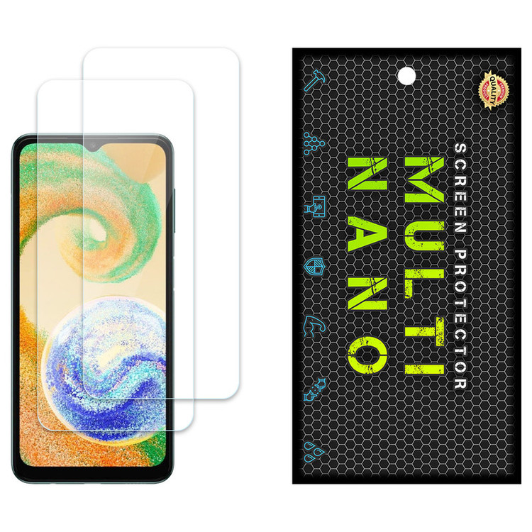 محافظ صفحه نمایش مولتی نانو مدل X-S2N مناسب برای گوشی موبایل سامسونگ Galaxy A04s بسته دو عددی