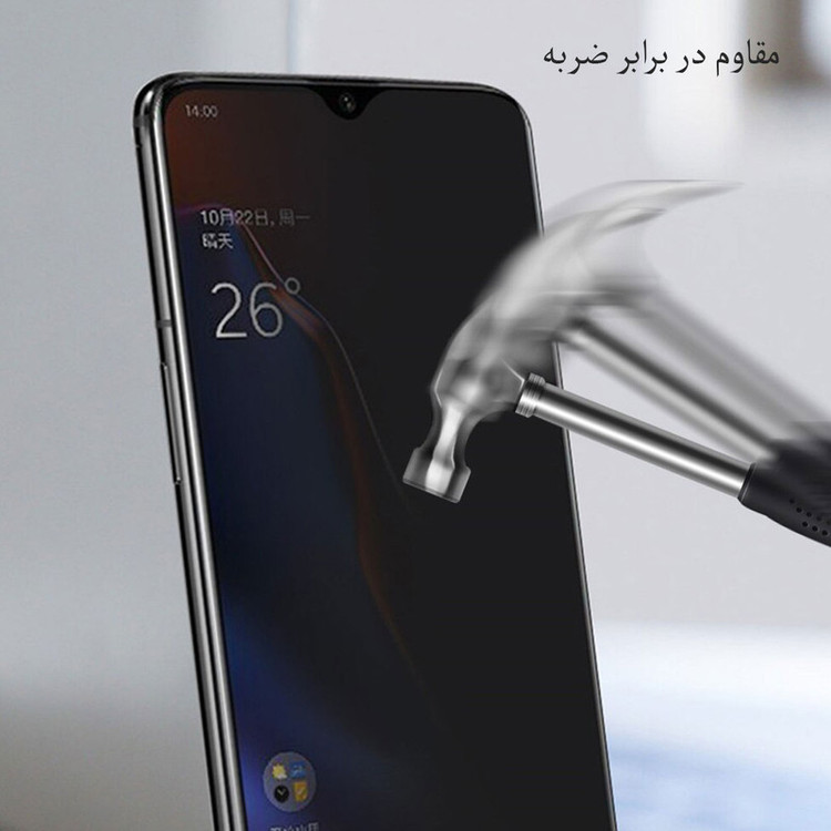 محافظ صفحه نمایش حریم شخصی مدل PRV مناسب برای گوشی موبایل شیائومی Redmi Note 8 Pro بسته دو عددی