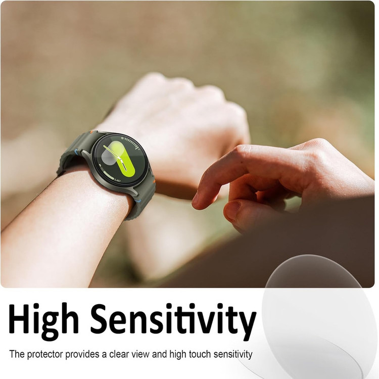 محافظ صفحه نمایش شیشه ای بادیگارد مدل GW مناسب برای ساعت هوشمند سامسونگ Galaxy Watch 7 40 mm